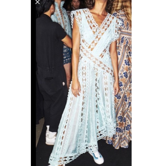 Nwt Zimmermann Moncur stud maxi dress